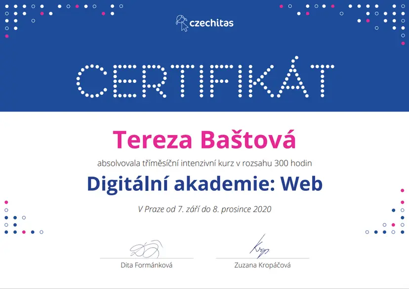 Web development course